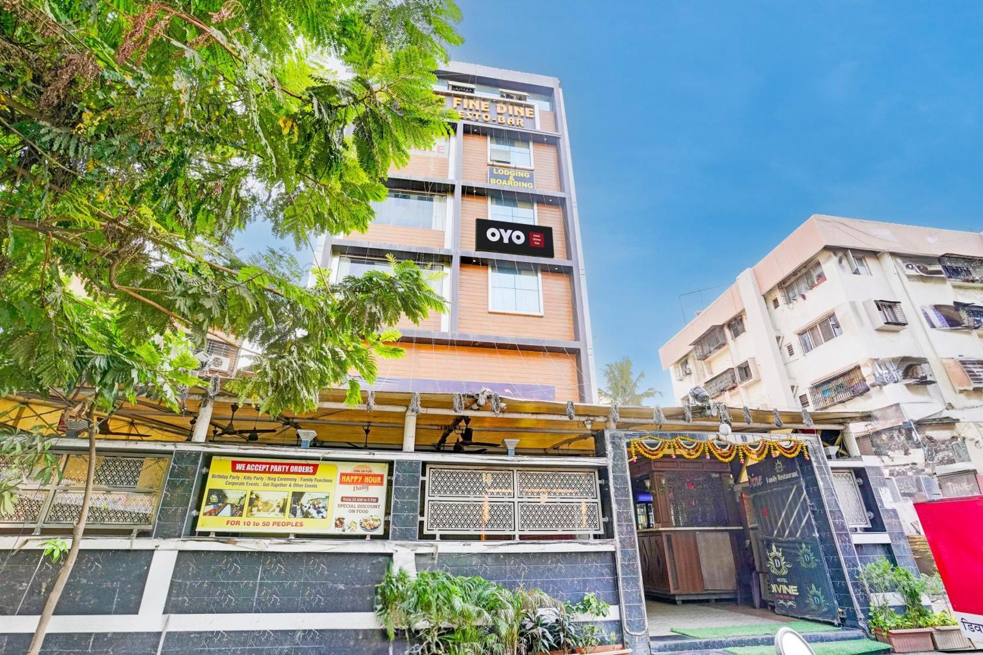 Super Hotel O Divine Fine Dine Lodging And Boarding Kalyān エクステリア 写真